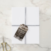 Rustic Country Wedding Gefallen Vielen Dank Geschenkanhänger (Mit Garn)