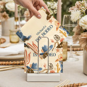 Rustic Cowboy Boots 1st Birthday Serviette