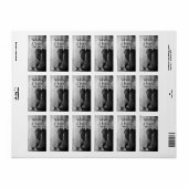 Rustic Cowboy Boots Country Wedding Gefallen Tag Adressaufkleber (Vorne)