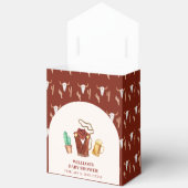 Rustic Cowboy Cactus Beer Arch Boy Baby Dusche Geschenkschachtel (Offen)