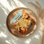 Rustic Cowboy Rodeo 1st Birthday Celebration Serviette