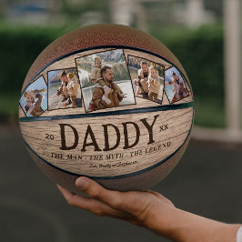Rustic Daddy Man Myth Legend Foto Basketball