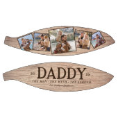 Rustic Daddy Man Myth Legend Foto Basketball (Panele)