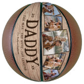 Rustic Daddy Man Myth Legend Foto Basketball (Vertikal)