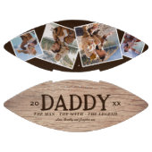 Rustic Daddy Man Myth Legend Foto Football (Paneele)