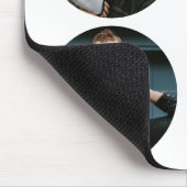 Rustic Daddy Shark Vathers Day Mousepad (Ecke)