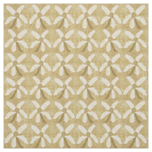 Rustic Daisy Fabric Stoff (Muster)