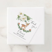 Rustic Deer Woodland Animals Kinderdusche Vielen D Geschenkanhänger (Beispiel)