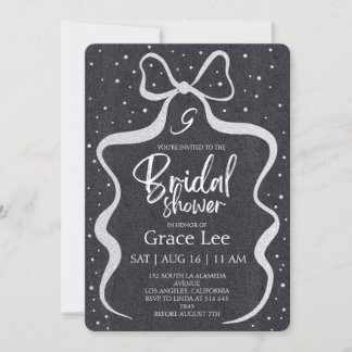 Rustic Denim Bridal Shower Invitation Einladung