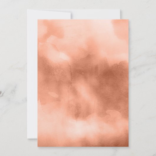 Rustic Desert Cactus Terracotta Pots Wedding Einladung (Rückseite)