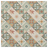 Rustic Diamond Patchwork Pattern - Geometric Stoff (Muster)