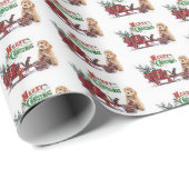 Rustic Doodle Christmas Geschenkpapier (Rolleneckpunkt)