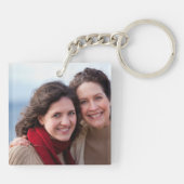 Rustic Drive Safe Foto Lavendel Schlüsselanhänger (Rückseite)