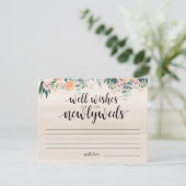 Rustic Dusk Wedding wünscht sich für frisch verhei Einladung (Stehend Vorderseite)