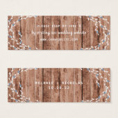 Rustic Dusty BlueBerry Website zur Hochzeit uAwg (Vorne & Hinten)