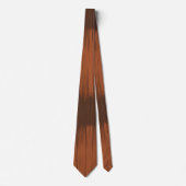 Rustic Earthy Boho Stripe Neck Tie Krawatte (Vorderseite)