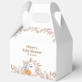 Rustic Elegant Little Boo Boho Ghost Baby Shower Geschenkschachtel