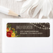 Rustic Fairy Lights Holzkörner & Blume (Insitu)