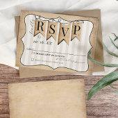 Rustic Faith Hope Liebe Christlich Wedding RSVP Ca