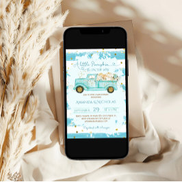 Rustic Fall Baby Dusche Einladung