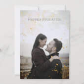 Rustic Fall Burgandy Bohemische Wildblume Hochzeit Einladung (Rückseite)