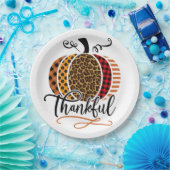 Rustic Fall Celebration Pappteller (Party)