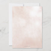 Rustic Fall in Love Pumpkins Fall Bridal Shower Einladung (Rückseite)