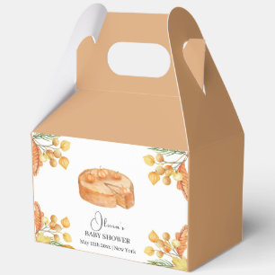Rustic Fall Kleine Süsse Pumpkin Pie Baby Dusche Geschenkschachtel