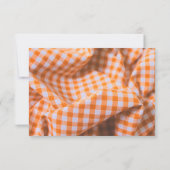 Rustic Fall Pumpkin Baby Dusche bringen Buch Einladung (Rückseite)