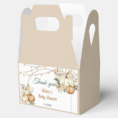 Rustic Fall Pumpkin Gevor Box Geschenkschachtel (Geöffnet)