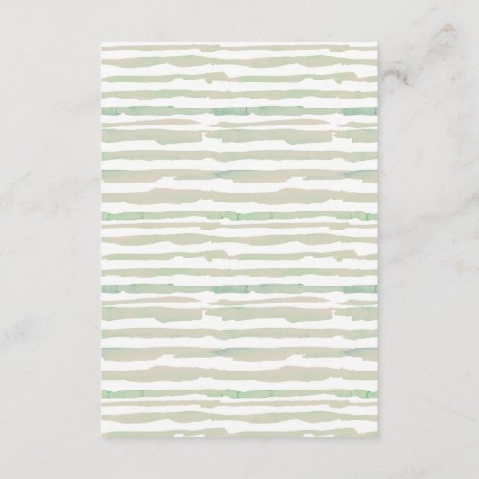 Rustic Fall Pumpkin Leafy Blumenzwiebeldetails Begleitkarte (Rückseite)