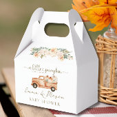Rustic Fall Pumpkin Truck Baby Showbox Geschenkschachtel