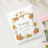 Rustic Fall Pumpkins Blätter Babydusche Geschenktütchen (Versiegelt)