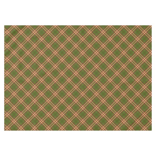 Rustic Fall Tablecloth Unique Plaid Birthday Gift Tischdecke (Vorderseite (Horizontal))