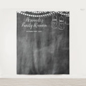 Rustic Family Wiedersehen Foto Stand Hintergrund Wandteppich (Vorderseite)