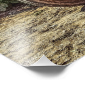 Rustic farm tractor fotodruck (Ecke)