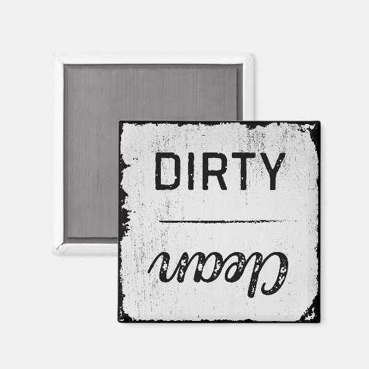 Rustic Farmhouse Dishwasher  Magnet (Vorderseite/Rückseite)