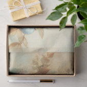 Rustic Farmhouse Floral Hummingbird Decoupage Seidenpapier (Geschenk)