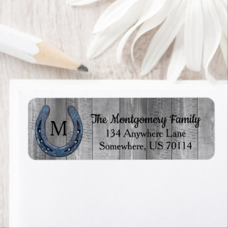 Rustic Farmhouse Horseshoe & Barn Wood Planks