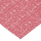 Rustic Feathers Love Birds Pattern Hütte Lodge Tischdecke (Schrägansicht)