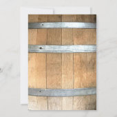 Rustic Fifty Fantastische 50. Geburtstagseinladung Einladung (Rückseite)