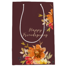 Rustic Floral Friendsgiving  Mittlere Geschenktüte