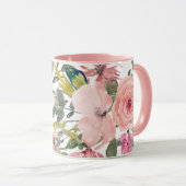 Rustic Floral Future Mrs Coffee Tasse (VorderseiteRechts)