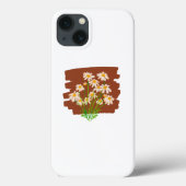 Rustic floral simple design loving nature Case-Mate iPhone hülle (Rückseite)