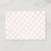 Rustic Floral Woodland Animals Pink Book Request Begleitkarte (Rückseite)