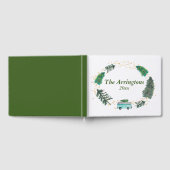 Rustic Florals Bauernhof Campingplatz Personalisie Gästebuch (Voll)