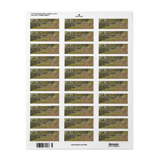 Rustic Forest Elegant Wedding (Vorne)