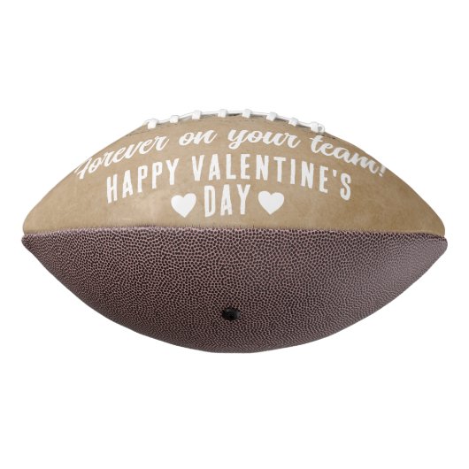Rustic Forever auf Ihrem Team 2 Foto Valentine's Football (Gedreht 270)