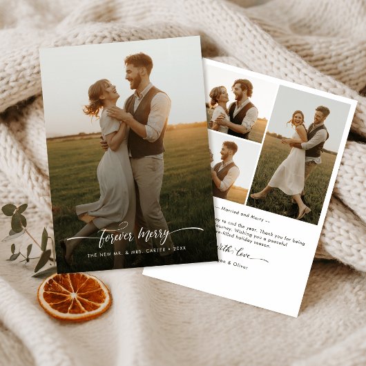 Rustic Forever Frohe Weihnachten Neu verheiratet 4