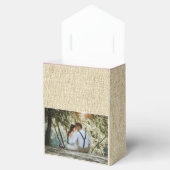 Rustic Foto Wedding Danke Geschenkschachtel (Geöffnet)